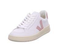 Veja Damen V-12 Sneaker, Extra Weiß - Babe Pink, 39.5 EU