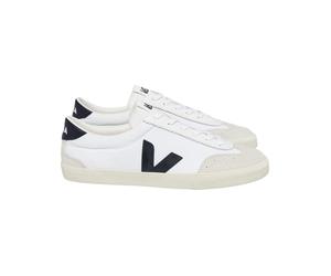 Veja Fair Trade - Retro-Sneaker aus Baumwoll-Canvas - Unisex - Volley - Volley White Black für Herren aus Baumwolle - Größe 37 - Weiß Weiß 37