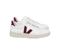 Veja Fair Trade - Schuhe aus Bio-Baumwolle - V-10 CWL White Marsala für Damen aus Baumwolle - Größe 39 - Weiß Weiß 39