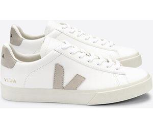 VEJA Herren Freizeitschuhe CAMPO CHROMEFREE LEATHER EXTRA-WHITE_NATURAL-SUEDE EXTRA-WHITE_NATURAL-SUEDE - Gr. - 38.5