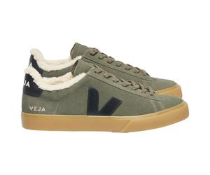 VEJA Herren-Sneaker Campo Winter Suede Mud Black Natural Gr. 45