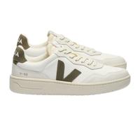 Veja Fair Trade - Sneakers aus Mesh und Leder - Herren - V-90 - V-90 White Kaki für Herren aus Baumwolle - Größe 40 - Weiß Weiß 40