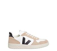 Veja Herren V-10 Sneaker, White Black Sand, 42 EU