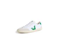 Veja Fair Trade - Retro-Sneaker aus Baumwoll-Canvas - Unisex - Volley - Volley White Emeraude für Herren aus Baumwolle - Größe 45 - Weiß Weiß 45