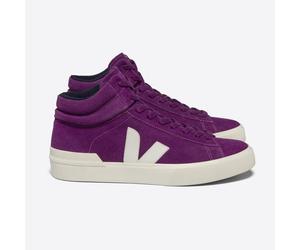 Veja High-Top Sneaker Damen - Minotaur Chromefree Leather Rot (Magenta Pierre) 37
