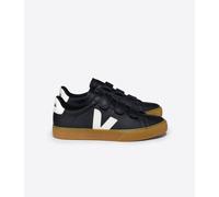 Veja Klett- Sneaker Damen - Recife Logo Chromefree Black/White (Schwarz/Weiß) 37