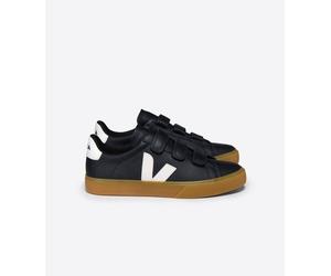 Veja Klett- Sneaker Damen - Recife Logo Chromefree Black/White (Schwarz/Weiß) 37