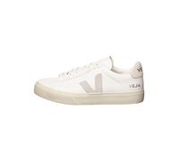 Veja Campo Womens Turnschuhe - (Weiß / Grau) EU 38 / UK 5