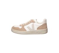 Veja Sneaker Damen - V-10 Leather 38 Weiß (Extra White Natural Sahara)