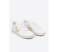 Veja Leder-Sneakers "V 12" in Weiß - Größe 36 | Damen Sneakers