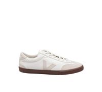 Veja Low-Top Sneaker - White/Natural Leather/Suede Blend Volley Sneakers - Gr. 41 (EU) - in Weiß - für Damen