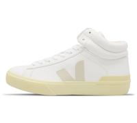 Veja Minotaur Chromefree Leather, White/Pierre/Butter