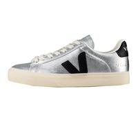 Veja Sneaker Campo Leder silber/schwarz Damen Größe 38