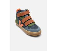 Veja - Small V-10 Mid Suede - Blau - Sneaker - Größe 27