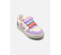Veja Small V-10 Leath Kids cashew mult-orchid 34