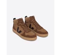 Veja Sneaker Herren - V-15 Suede Brown-Black (Braun) 42
