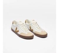 Veja Sneaker Herren - Volley Leather Weiß (White Tent Bark) 42