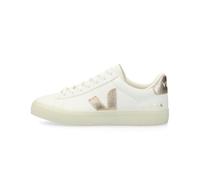 Veja Sneaker Unisex - Campo Chromefree Leather Extra White/Platine(Weiß) 38