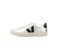 Veja Sneaker Unisex - Campo Leather Silver/Black(Schwarz) 37