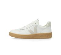 Veja Sneaker Unisex - V-10 Leather Extra-white/Natural(Weiß) 37
