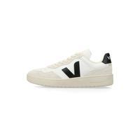 Veja Sneaker Unisex - V-90 O.T. Leather White/Black(Weiß) 38