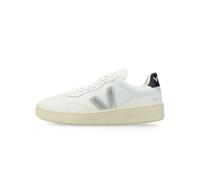 Veja Sneaker Unisex - V-90 O.T. Leather White/Silver/Black(Weiß) 36