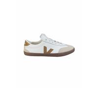 Veja Volley O.T. LEATHER WHITE TENT BARK men Lowtop brown|white in Größe:42