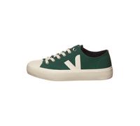 Veja Sneaker Damen Vegan - Wata II Low Canvas Grün (Poker Pierre) 38
