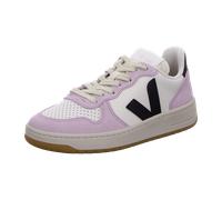 Veja - Women's V-10 Prime - Sneaker, Gr. 38, beige (Pure/Black/Parme)