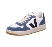Veja V-10 LEATHER men Lowtop grey in Größe:44