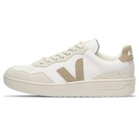 Veja V-90 Leather | Sneaker für Herren | White / Taupe 42.5