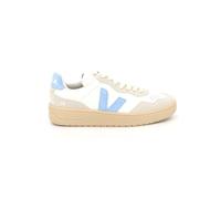 Veja V-90 Leather | Sneaker für Damen | White / Aqua / Natural 40