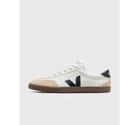 Veja Herren Sneaker VOLLEY LEATHER WHITE NAUTICO BARK aus Rindleder, weiss, Gr. 40EU