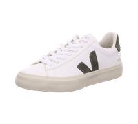 Veja Sneaker Damen - Campo Chromefree Weiß (Extra White Kaki) 36