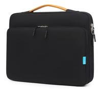Veki 15-16 Zoll Laptop Hülle Tasche Wasserdicht, 360°Tasche Hülle Rundumschutz Laptop Aktentasche, Stoßfeste Notebook Case Hüllen Schutzhülle für MacBook, HP, Dell, Lenovo, Asus Notebook (Schwarz)