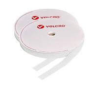 VELCRO Brand Klettband, 20 mm, 1 m, Weiß