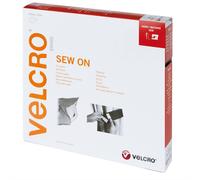 VELCRO® Klettband zum Aufnähen, Haken & Flausch 30mm x 10m Weiß