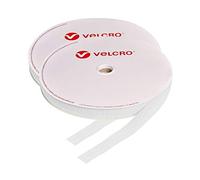 Velcro® - Selbstklebendes Band zum Aufnähen, 16 mm, 2 m, Weiß