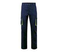 Velilla 103008S - Hose (Größe 38) Farbe marineblau und gelb fluoreszierend