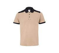 VELILLA 105519S Poloshirt, zweifarbig, kurzärmelig, Sandbeige und Schwarz, Größe 3XL, Beige/Sand/Schwarz, 56