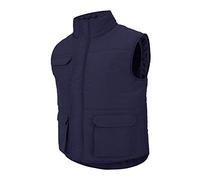 Velilla 205901 Steppweste mit mehreren Taschen, Marineblau, Größe XXL