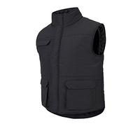 Velilla 205901 Steppweste mit mehreren Taschen, Schwarz, Größe 3XL