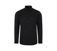 VELILLA Herren 405017s; Camisa Manga Larga Hombre; Color ; Talla Langarm-Hemd Aus Stretch, Schwarz, L EU