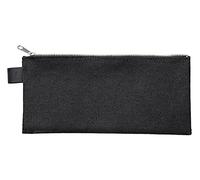 VELOFLEX 2726000 - Banktasche mit Reißverschluss, DIN lang, 1 Stück, Geldtasche aus robustem Textil, Transporttasche