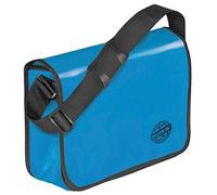 Veloflex Umhängetasche für Briefordner, blau Überschlag mit Klettverschluss