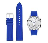 VELORE FKM Fluorkautschuk-Uhrenarmband für IWC Pilot Portugal Portofino, Band für Le Pe Prince Armband, Schnellverschluss, 20 mm, 22 mm, 22mm, Azetat, Kein Edelstein