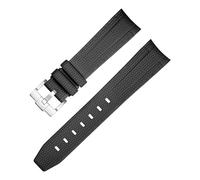 VELORE Gummi-Uhrenarmband für Omega X Swatch Joint MoonSwatch Constellation Herren Damen Wasserdicht Sport 20 mm Uhrenarmband mit gebogenem Ende, 20, Azetat, Kein Edelstein