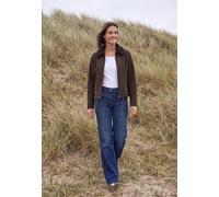 Blouson CECIL, Damen, Gr. XS (36), braun (truffle braun), Stoff, Oberstoff: 88% Polyester, 12% Elasthan. Kragen: 100% Polyester. Futter: 100% Polyester, unifarben, normal normal, V-Ausschnitt, abgeste