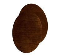 Velours-Leder Flecken Wildlederimitatflecken zum aufbügeln (braun, 1 Pack)