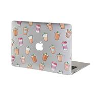 Velvet Caviar Hülle kompatibel mit MacBook Transparent Kaffee zuerst A1466 / A1369 - Macbook Air 13"